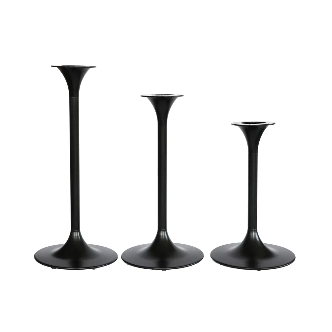 Modern Design Mild Steel Dining Height Tulip Table Base