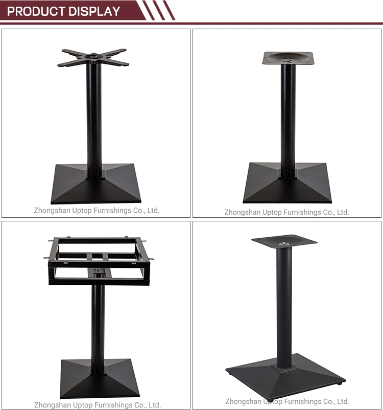 Black Cast Iron Table Base for Dining Table (SP-MTL143)